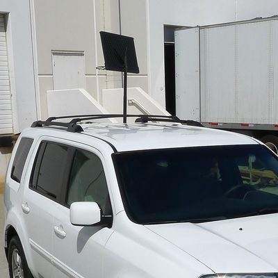 2009-2015 Honda Pilot Aluminum Roof Rack Cross Bars Black