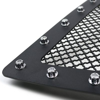2003-2006 GMC Sierra 1500 Rivet Style Black S.Steel Mesh Grille Insert
