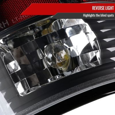 2002-2006 Dodge RAM 1500 2500 3500 LED Tail Lights -G2 Matte Black/Clear Lens