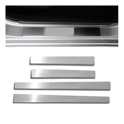 2004-2010 BMW X3 Door Sill Scuff Plate Scratch Protector Stainless Steel Chrome 4Pcs