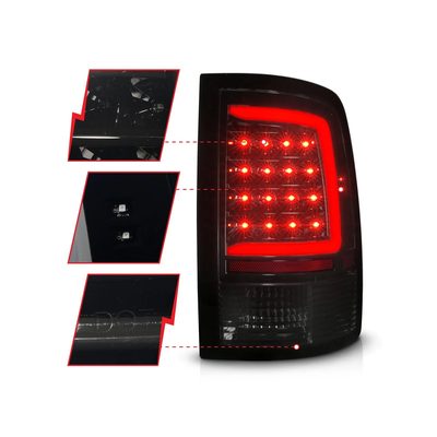 Anzo Smoked Black LED Tail Lights 311453