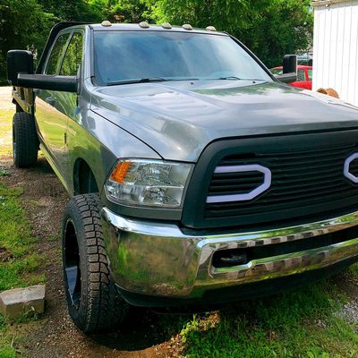 2009-2018 Dodge RAM 1500/ RAM 2500 3500 Factory Quad Headlights Chrome