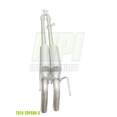Toyota Tacoma, 2005-2023, V6 - MPI Bullnoze Exhaust Series