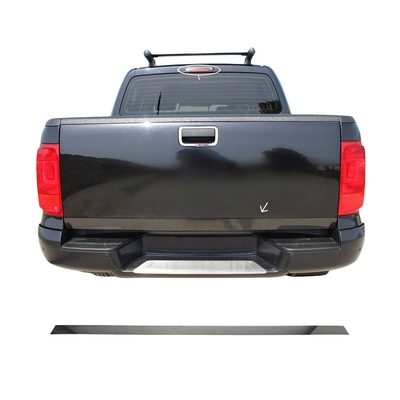 2010-2020 VW Amarok Rear Trunk Molding Trim Stainless Steel Dark 1Pc