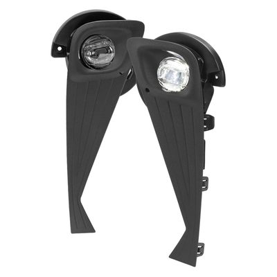 2020-2021 Toyota C-HR LED Fog Light Kit Chrome Housing/Clear Lens