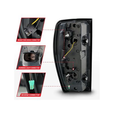 Anzo Smoked Black LED Tail Lights 311460