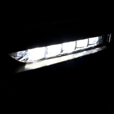 2016-2017 Honda Accord Sedan LED Fog Lights Kit Chrome Housing/Clear Lens