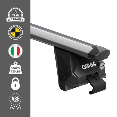 2019-2026 Porsche Cayenne Roof Rack Cross Bars Silver