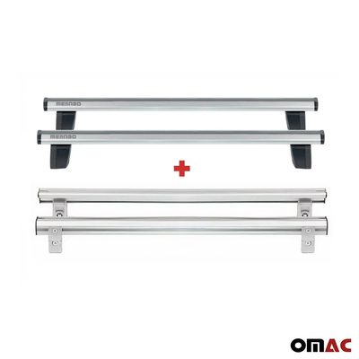 2009-2026 RAM 1500 2500 3500 Truck Bed Rack System Alu Pick Up Sliding Rack 4Pcs