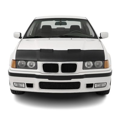 1992-1999 BMW 3 Series E36 Car Bonnet Mask Hood Bra Sedan Half Black