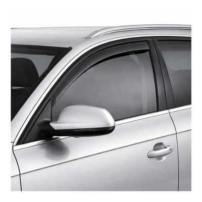 2008-2012 Audi A4 Wagon Window Visor Vent Rain Deflector 2Pcs Smoke