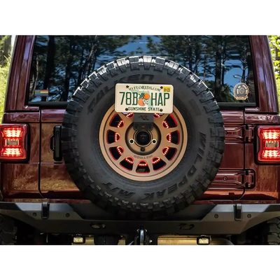 Tercera luz de freno circular para llanta de refacción Rugged Ridge para Wrangler JL 18-25 (2 y 4 puertas)