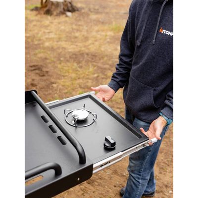 Estacion de cocina para Tiron de arrastre HITCHFIRE (Estufa y fregadero)