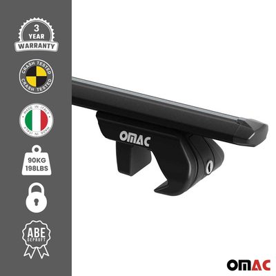 2010-2024 Toyota 4Runner Roof Rack Cross Bars Luggage Carrier 2 Pcs