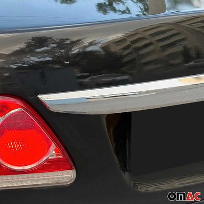 2010-2013 Toyota Corolla FL Rear Trunk Tailgate Door Handle Cover Stainless Steel Silver
