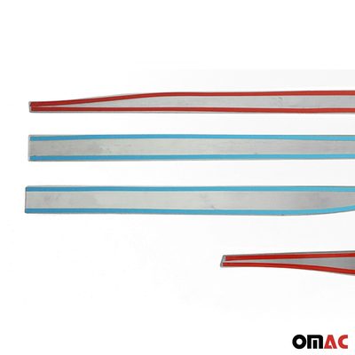 2018-2020 Buick Regal TourX Side Door Molding Trim Stainless Steel Silver 4x