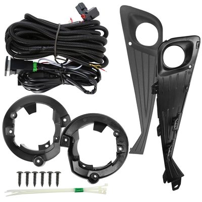 2020-2021 Toyota C-HR LED Fog Light Kit Chrome Housing/Clear Lens