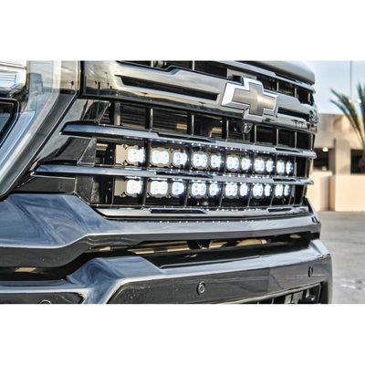 2020+ Chevrolet Silverado 2500/3500HD Dual 40s Light Bars - PRO