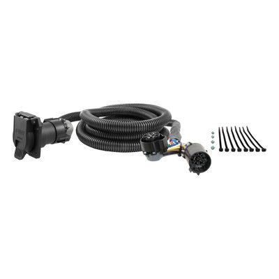 7' Custom Wiring Harness Extensions (Adds 7-Way RV Blade to Truck Bed, 10-Pack)