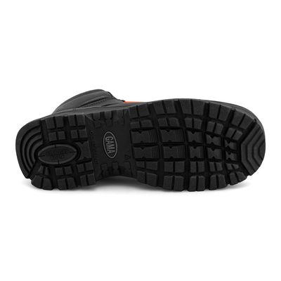 Bota 20 Flor entera Negra Suela Tropa Hule
