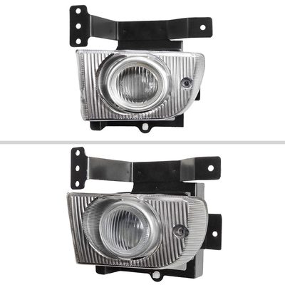 1992-1995 Honda Civic Sedan H3 Fog Lights Kit Switch & Wiring Harness Chrome