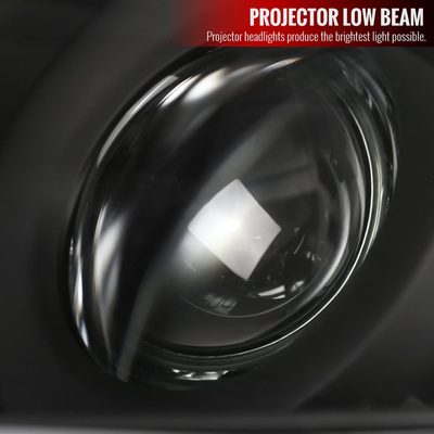 2010-2014 Subaru Legacy/Outback Projector Headlights Matte Black/Clear Lens