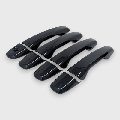 2011-2019 Ford Explorer Door Handle Cover Gloss Black 8Pcs ABS Plastic