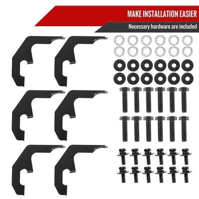 2021-2022 Chevy Tahoe/GMC Yukon Black 3" Side Step Nerf Bars Running Boards