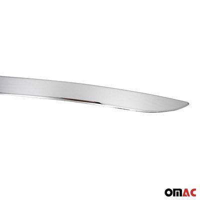2012-2019 BMW 1 Series F20 F21 Rear Trunk Molding Trim Stainless Steel Silver