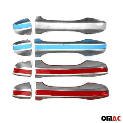 2015-2019 VW Passat B8 Car Door Handle Cover Protector Stainless Steel Chrome 8 Pcs