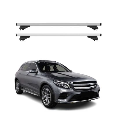2016-2019 Mercedes GLC Class X253 Roof Rack Cross Bars Silver