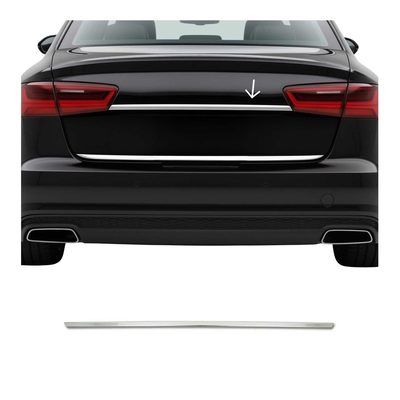 2016-2018 Audi A6 C7 FL Sedan Trunk Door Handle Cover Stainless Steel
