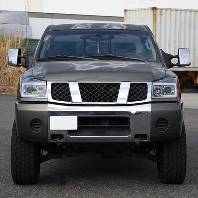 2004-2015 Nissan Titan / 04-2007 Armada LED C-Bar Headlights Signal Smoke