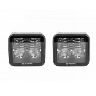 Faros CUBEIT 2.75" GR Blackout Series 1 Par Flood