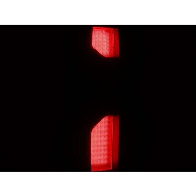 AlphaRex LUXX Series Topo-Etch Black LED Tail Lights 620058