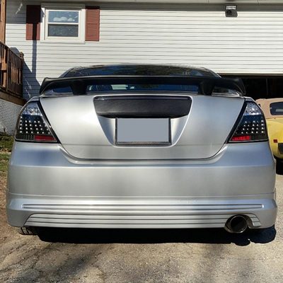2004-2010 Scion tC V2 LED Tail Lights Matte Black Housing/Clear Lens