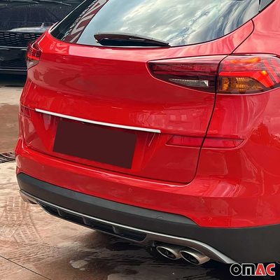 2020-2025 Volkswagen T-Roc Rear Trunk Lid Molding Trim Stainless Steel Chrome
