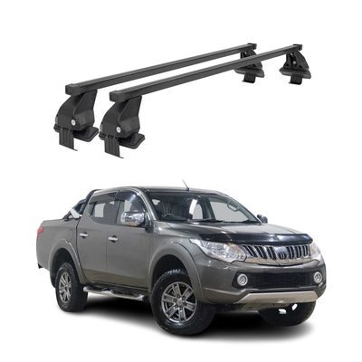 2015-2022 Mitsubishi L200 Triton Roof Rack Cross Bars Black
