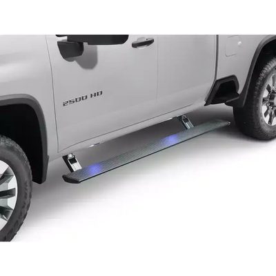 Estribos Electricos Powerstep AMP Plug & Play para Tundra Crew & Ext Cab