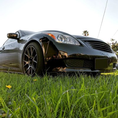 2008-2013 Infiniti G37/2014-2015 Q60 Factory Style Projector Headlights Chrome