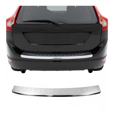 2010-2017 Volvo XC60 Rear Bumper Guard Stainless Steel Brushed