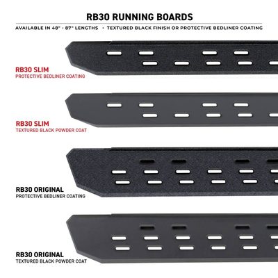 Estribos RB30 Slim 80" Ngo Text para Amarok 16-24