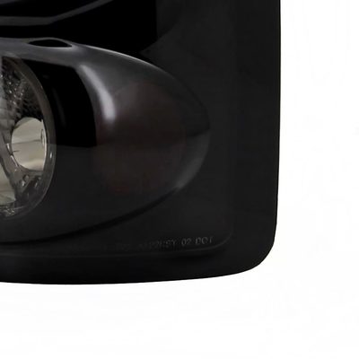 2002-2006 Dodge RAM Tail Lights Glossy Black Housing/Smoke Lens