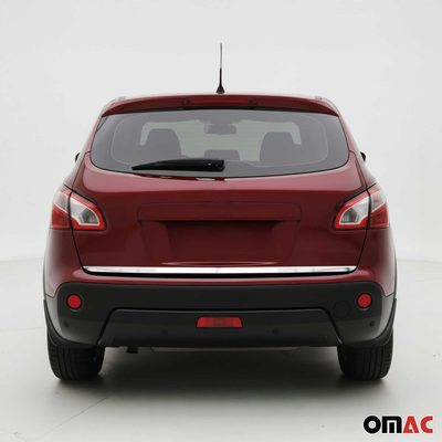 2017-2022 Nissan Rogue Sport Rear Trunk Lid Molding Trim Brushed Stainless Steel