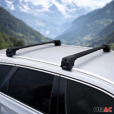 2011-2026 Mitsubishi Outlander Sport Roof Rack Cross Bars Black