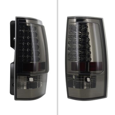 2007-2014 Chevy Tahoe/Suburban LED Tail Lights Chrome Housing/Smoke Lens