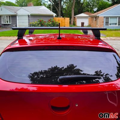 Top Roof Racks Cross Bars fits BMW iX I20 2022-2026 2Pcs Black Aluminium