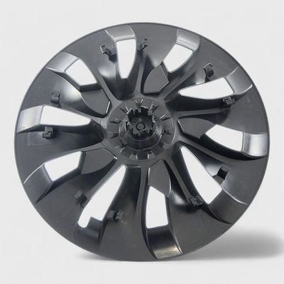 2020-2023 Tesla 3 Wheel Cover Hubcaps Gloss Black 4Pcs ABS Plastic