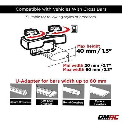 G3 Roof Box 17.7 cu ft PS UV-protected Matt Black Dual Side Opening