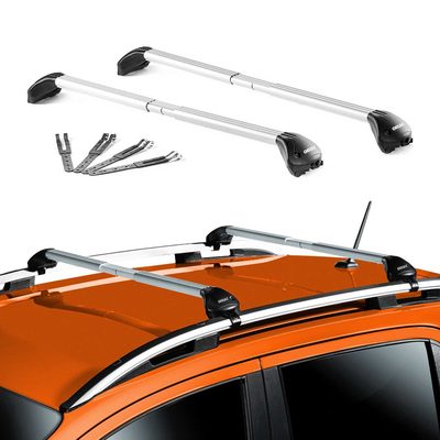 Roof Rack Cross Bars Luggage Carrier for Mazda MPV LV 1995-1999 Aluminium Silver